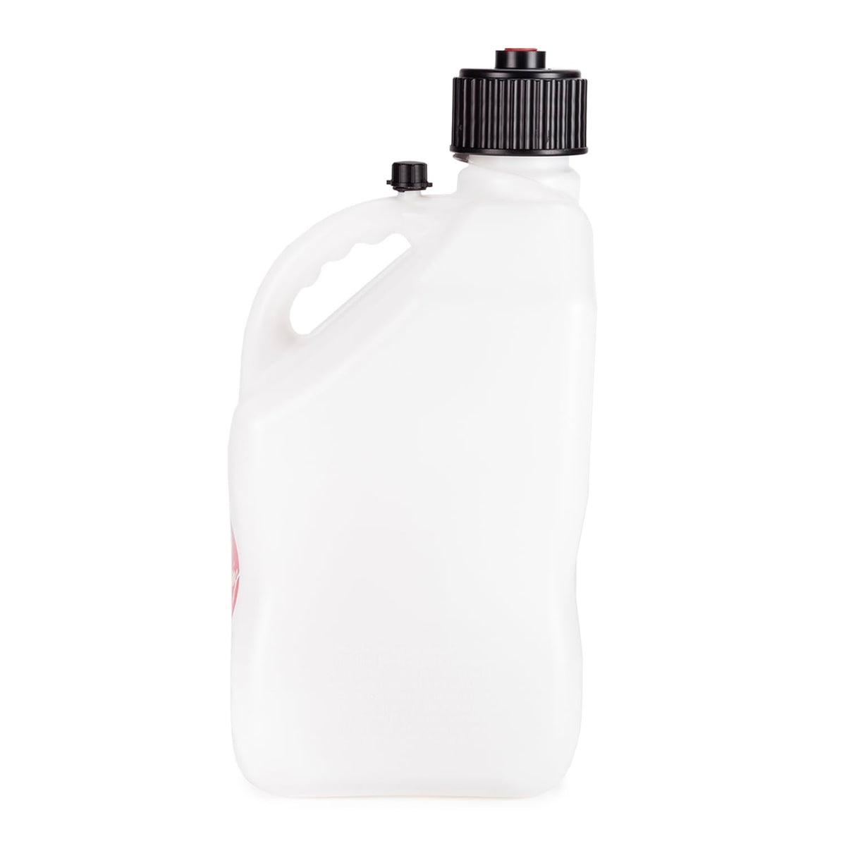 5.5 Gallon Square Motorsport Jug White with Filler Hose X965