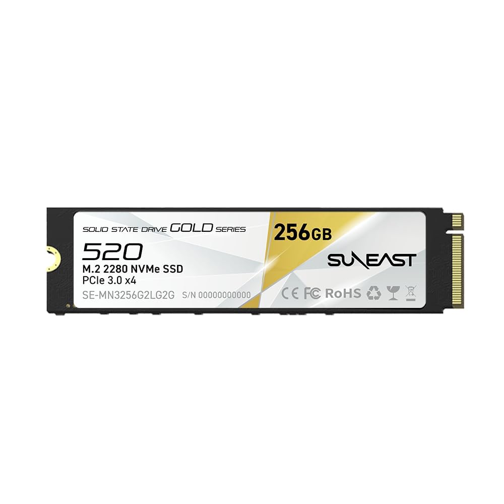 256GB M.2 2280 PCIe 3.0 NVMe SSD N39028