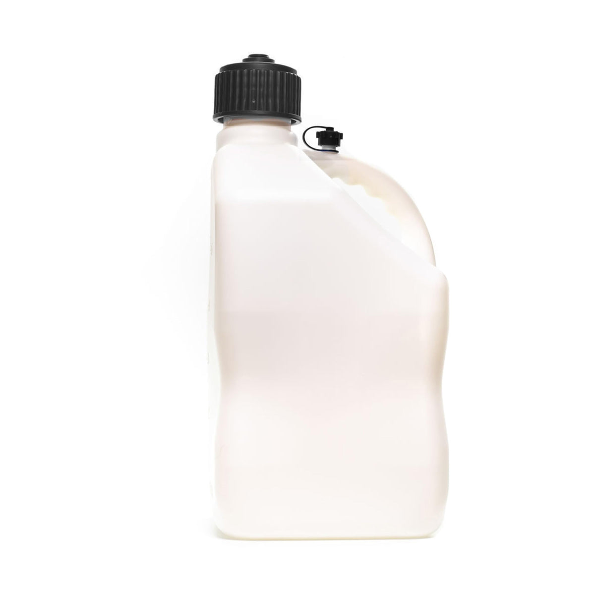 5.5 Gallon Square Motorsport Jug White with Filler Hose X965