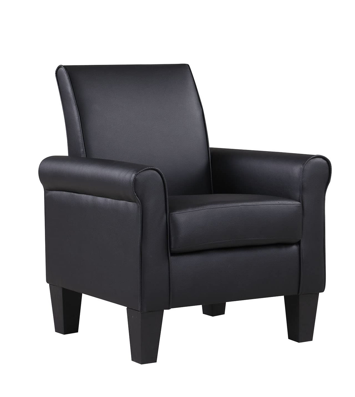 Faux Leather Accent Chair N18501