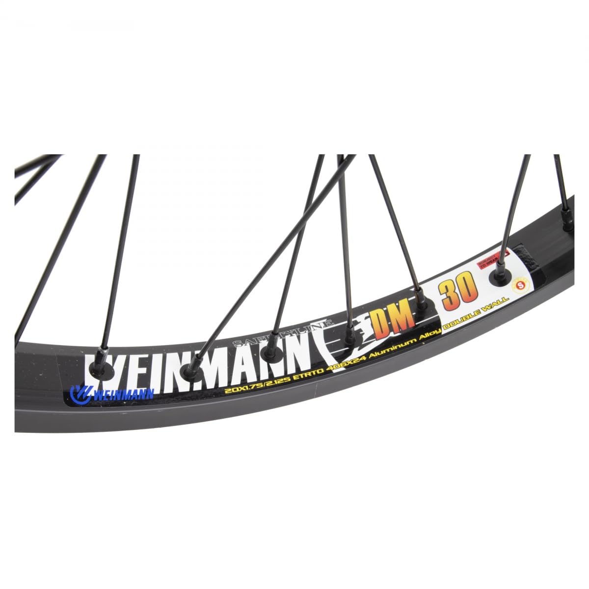 20" x 1.75 Black BMX Rear Wheel Y507906