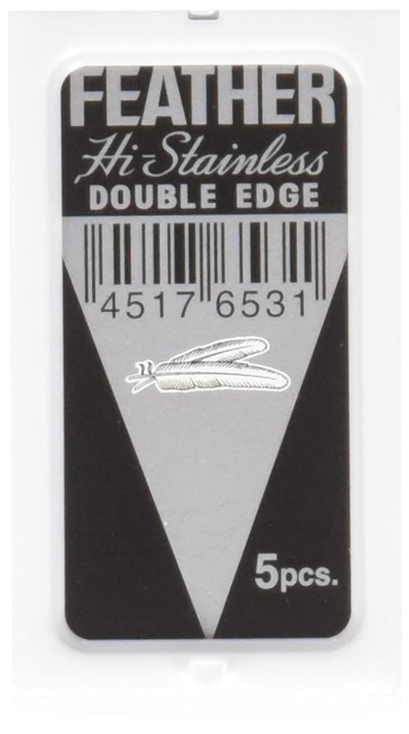 Stainless Steel Double-Edge Blades 5 ct O2421