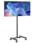 Rolling TV Stand for 17-55 Inch Screens with Wheels Z45437