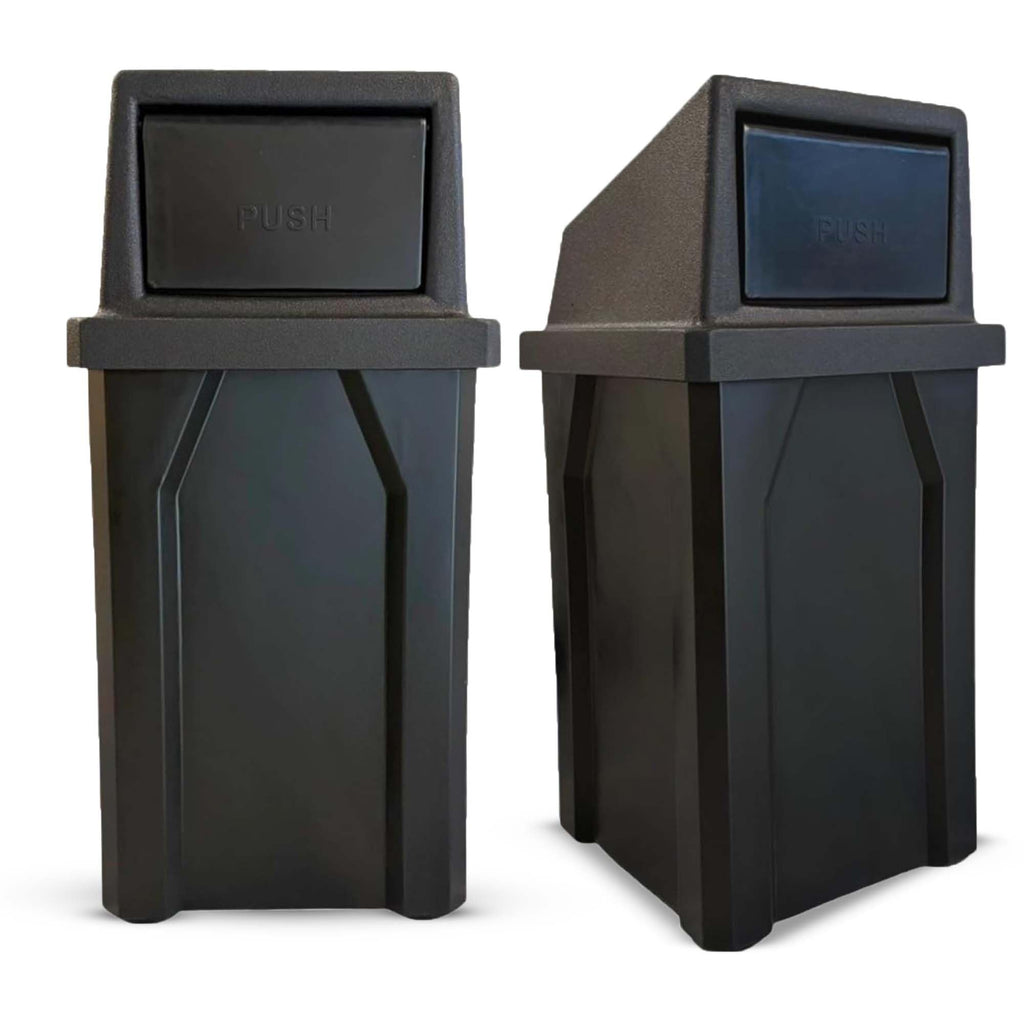 32 Gallon Outdoor Trash Can with Lid T512