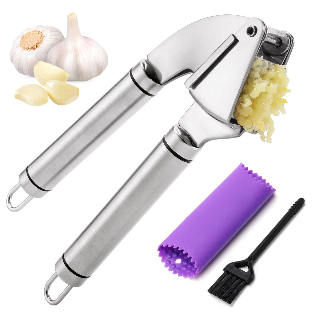 Stainless Steel Garlic Press Mincer A303