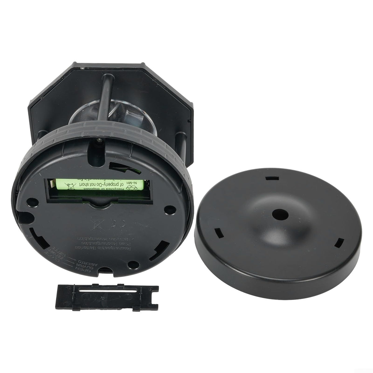 Black Solar Lighthouse Outdoor Light W93206