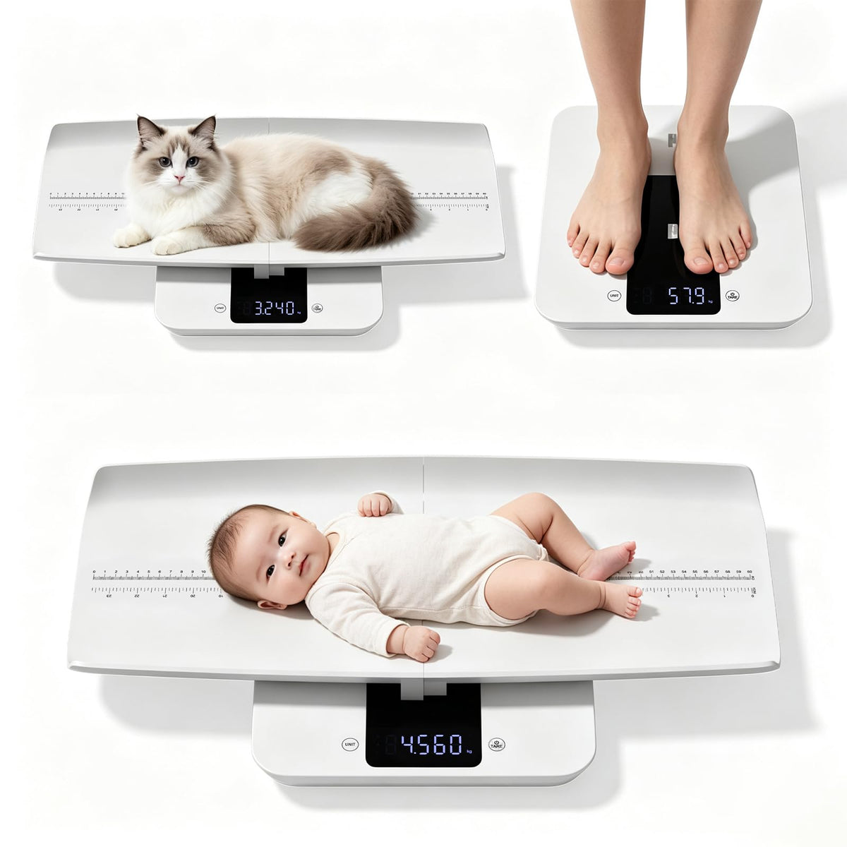 Baby Scale & Pet Scale with Hold Function H202496