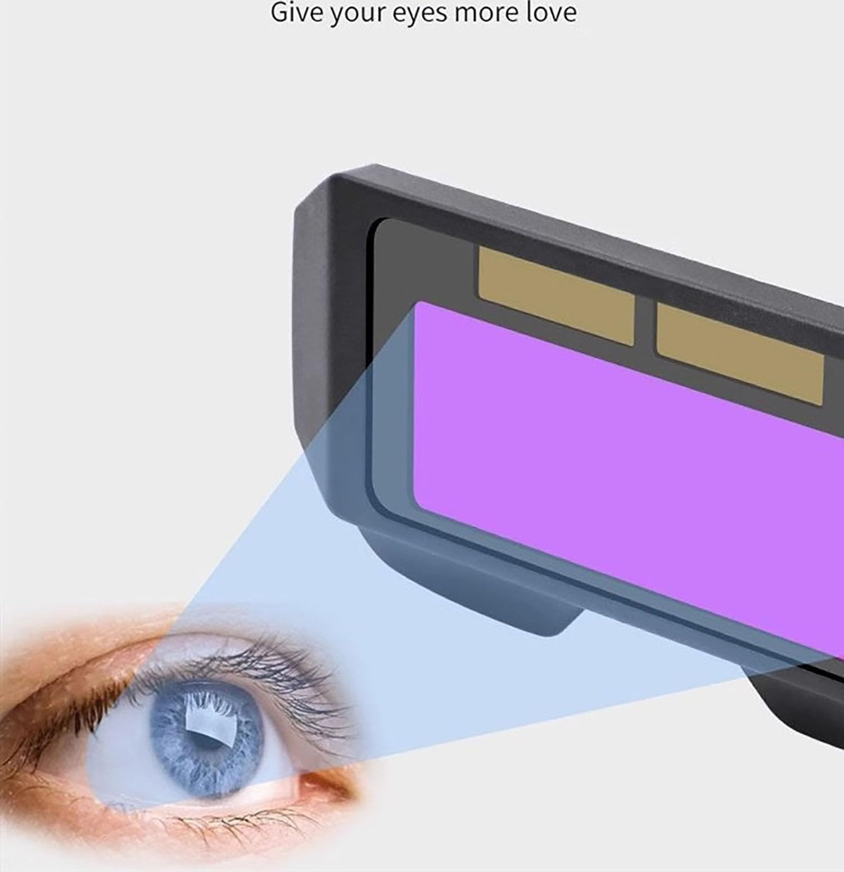 Auto Darkening Welding Glasses with Elastic Strap N303890