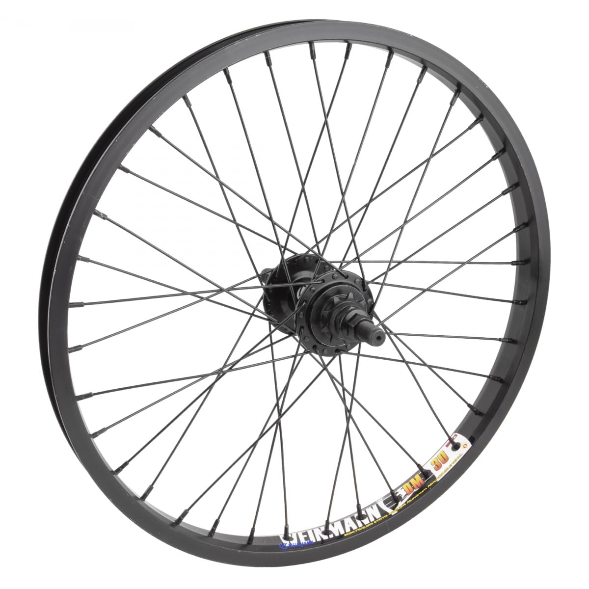 20" x 1.75 Black BMX Rear Wheel Y507906