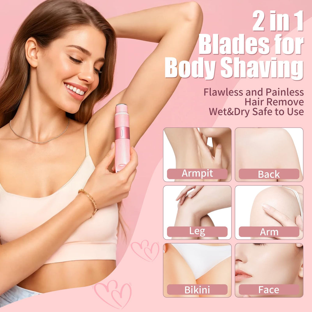 Pink 2 in 1 Bikini Trimmer Y867