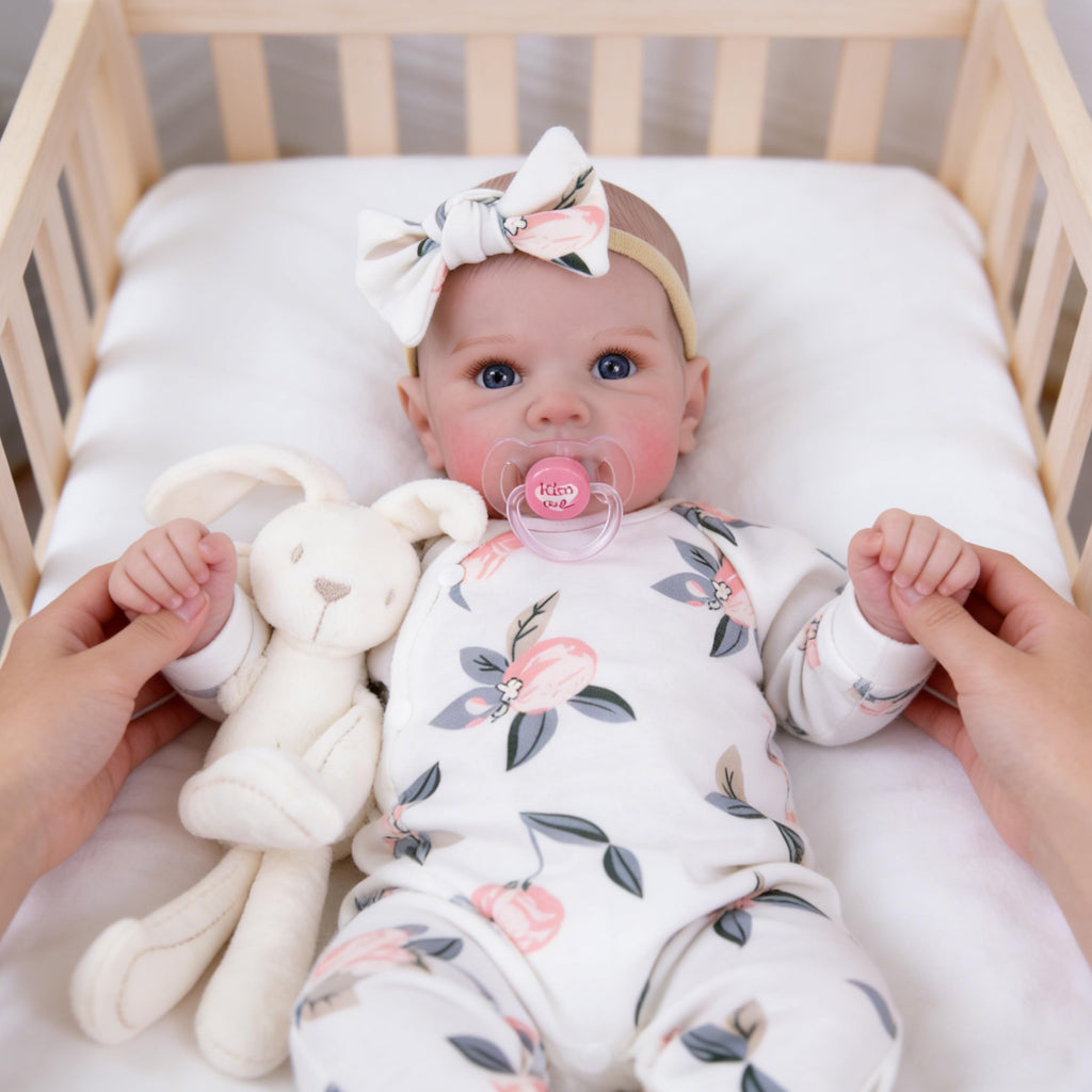 20 Inch Lifelike Reborn Baby Dolls Girl with Poseable Body F85183