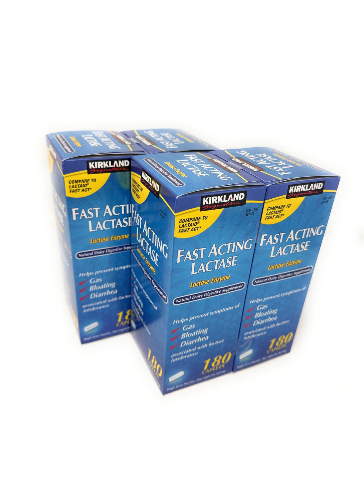 Fast Acting Lactase 720 Caplets 4 Pack C8764