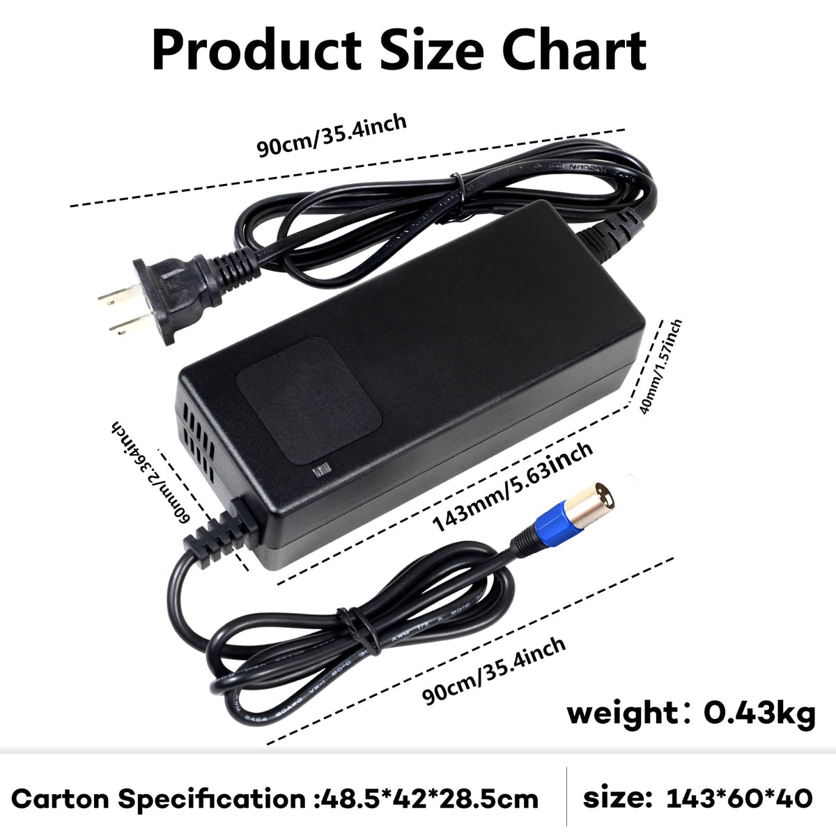 29.4V 4A Lithium Battery Charger R94826