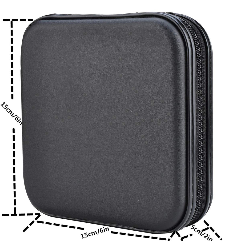 32 Capacity Black CD DVD Wallet C9797