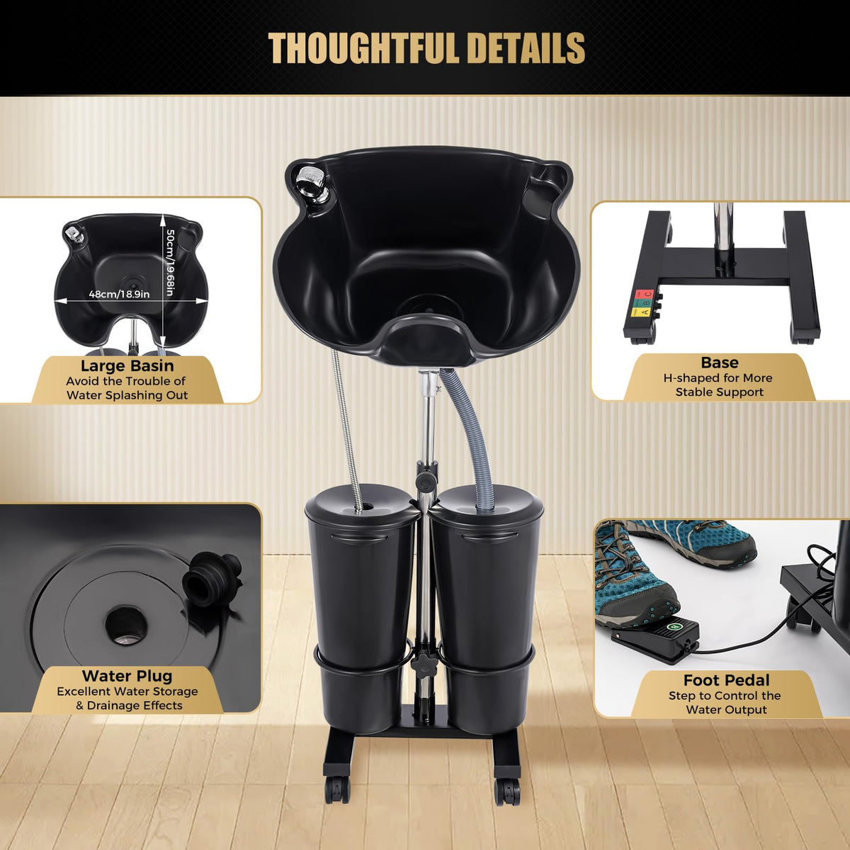 Electric Hair Washing Shampoo Bowl R69966