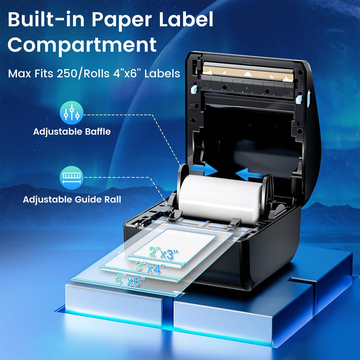 Bluetooth Shipping Label Printer B579674