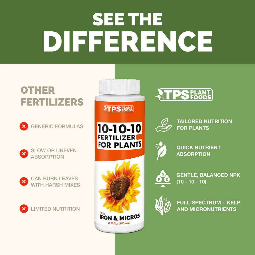 Balanced Liquid 10-10-10 Fertilizer 8 oz A16090