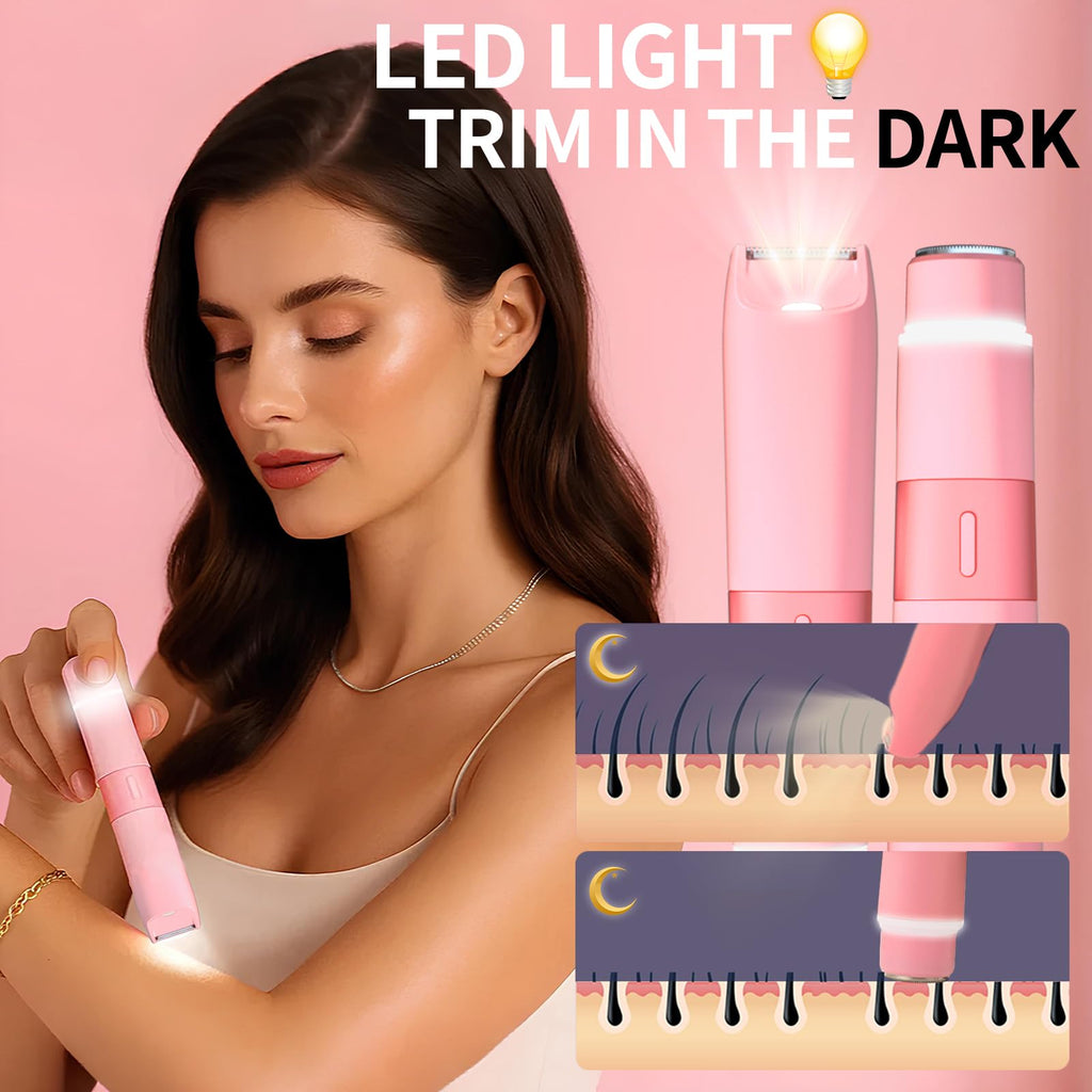 Pink 2 in 1 Bikini Trimmer Y867