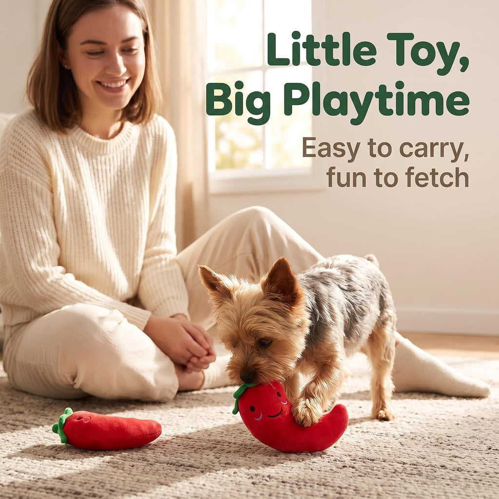 Dog Squeaky Chili Eggplant Corn Pet Supplies A107750