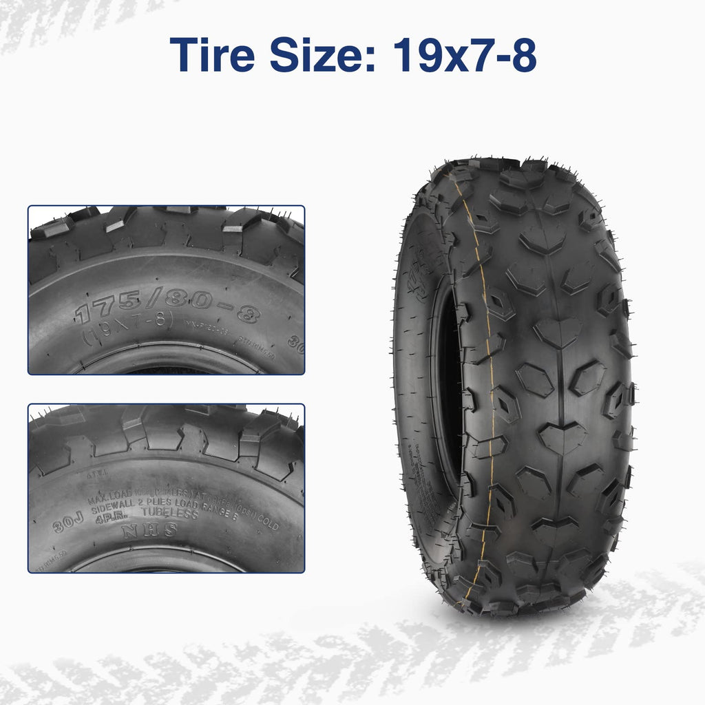 19x7-8 ATV UTV Off-Road Tires Set of 2 W289199