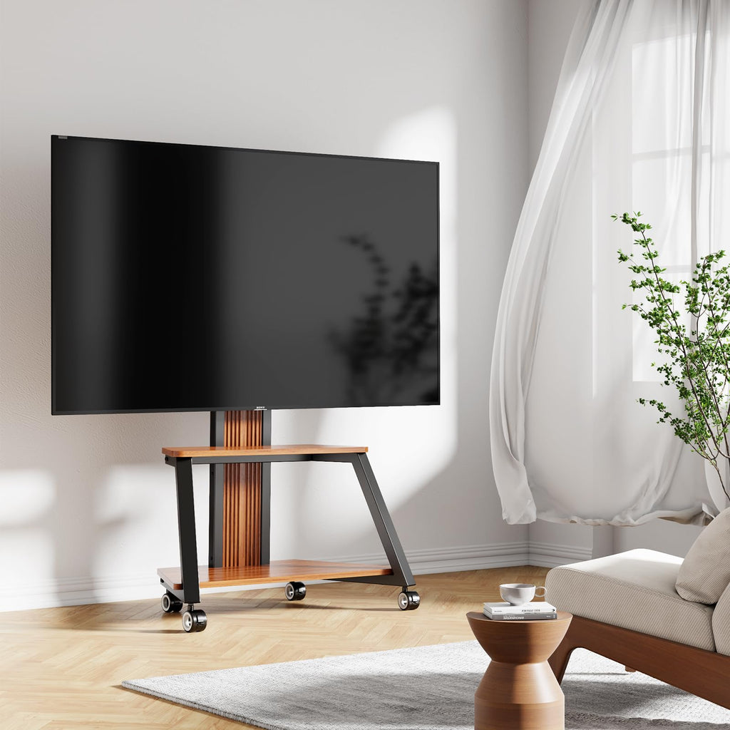 Heavy Duty Mobile TV Stand with Wheels V7962