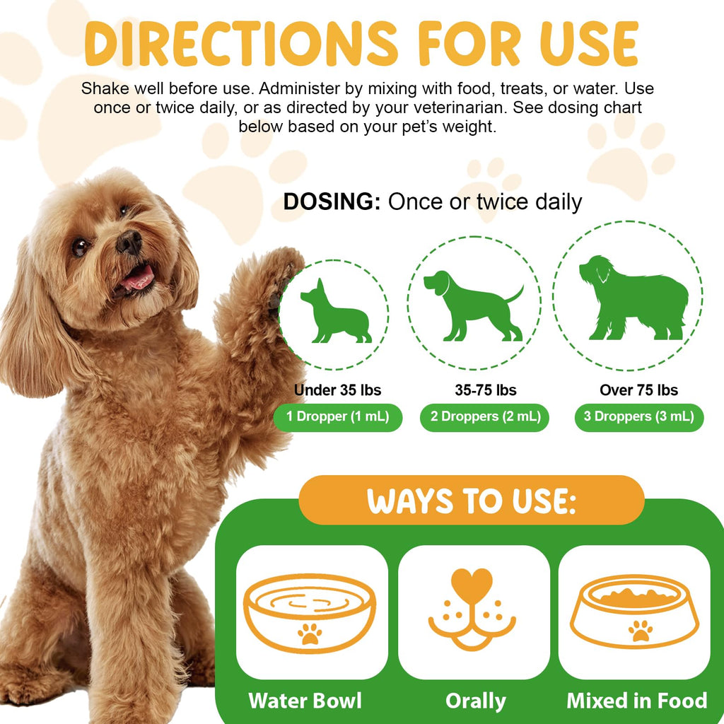 2 Fl Oz Herbal Digestive Support for Dogs T37816
