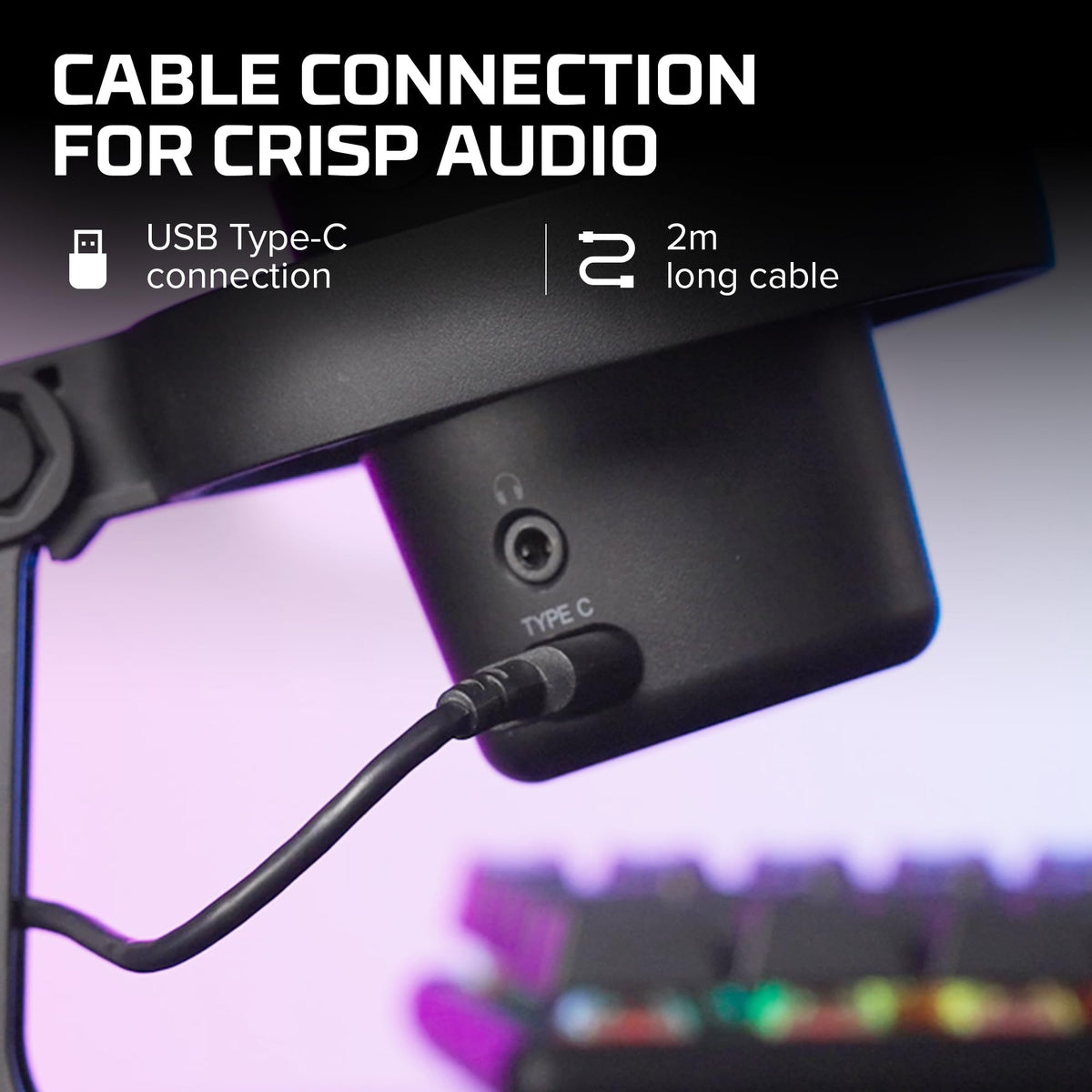 USB Condenser Microphone with Shock Mount G204367