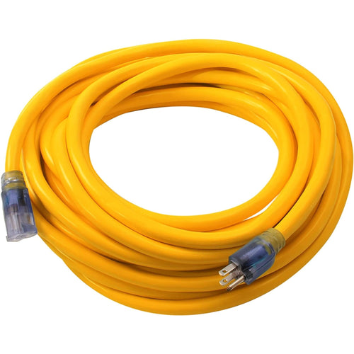 100 Foot 12/3 SJTW Lighted Extension Cord Q760613