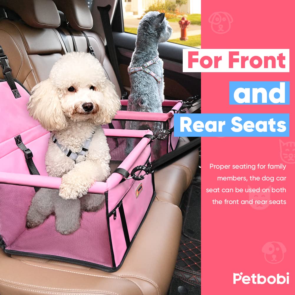 Dog Car Seat for Small Dogs and Cats up to 15 lbs O21024
