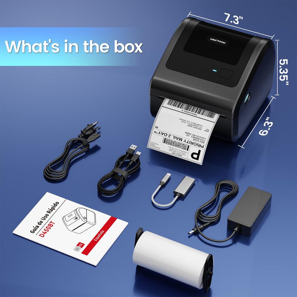 Bluetooth Shipping Label Printer B579674