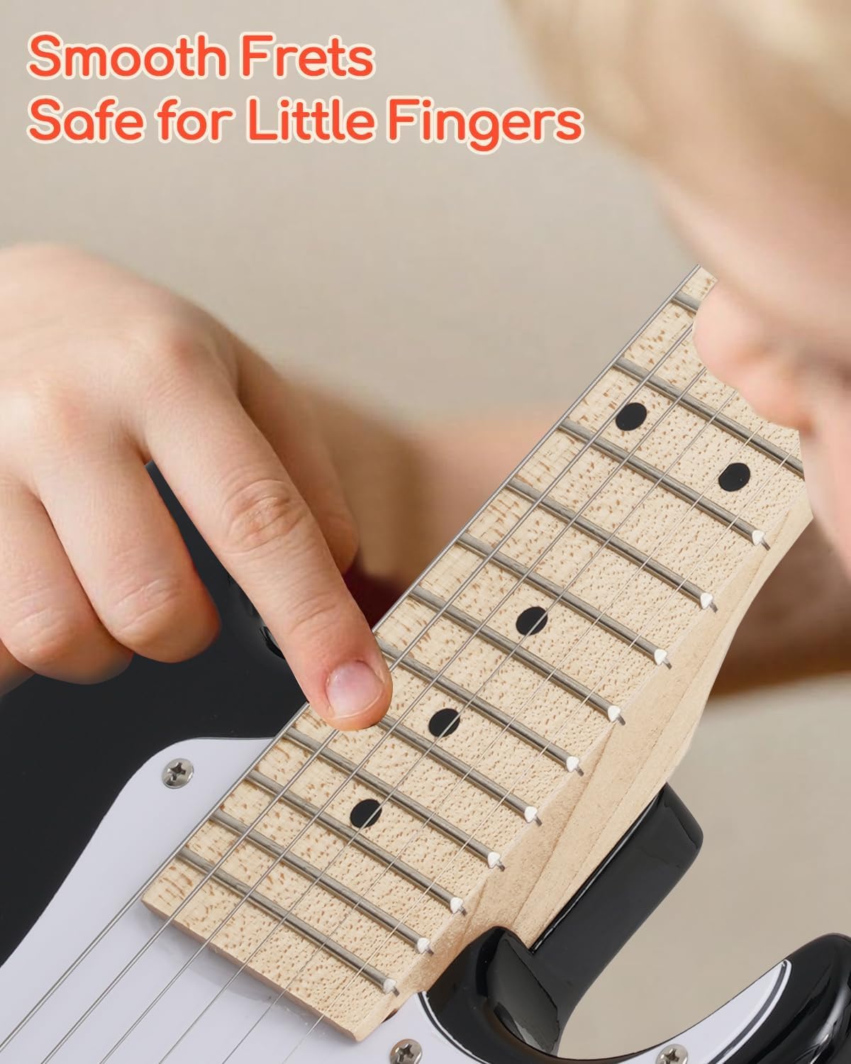 30 Inch Kids Electric Guitar Starter Kit with Amplifier and Accessories T2665