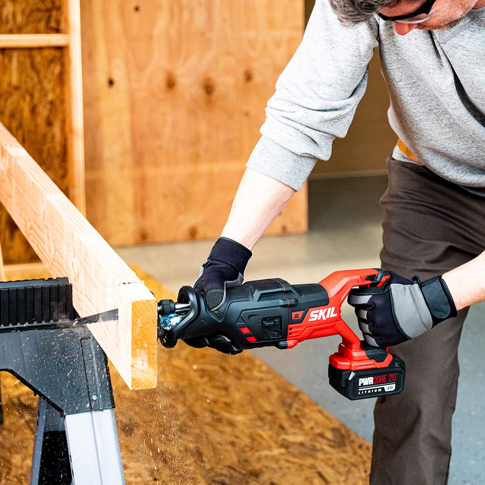 20V Brushless Reciprocating Saw Kit with Battery and Charger V903993