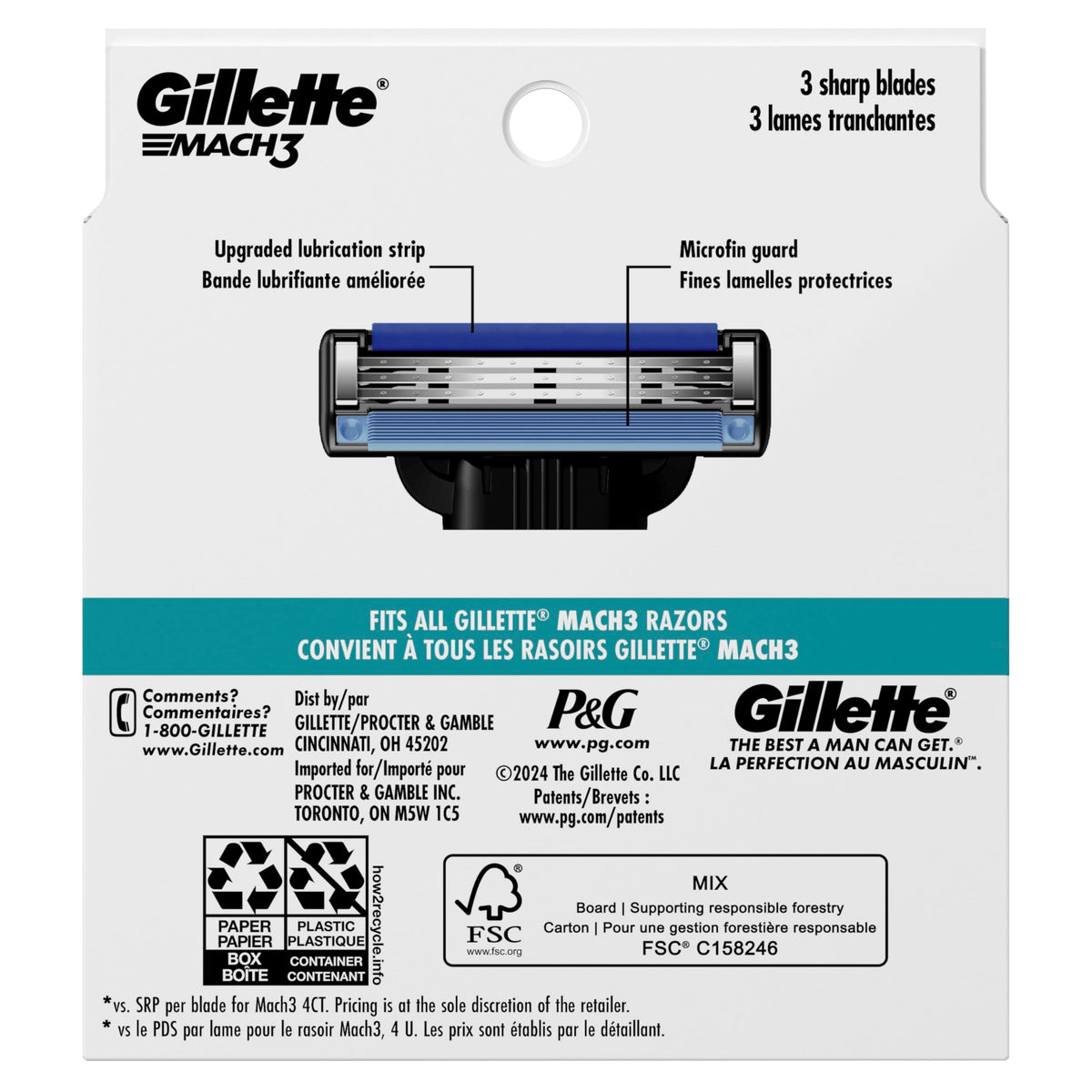 Razor Blade Refills N24661