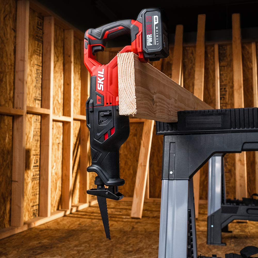 20V Brushless Reciprocating Saw Kit with Battery and Charger V903993