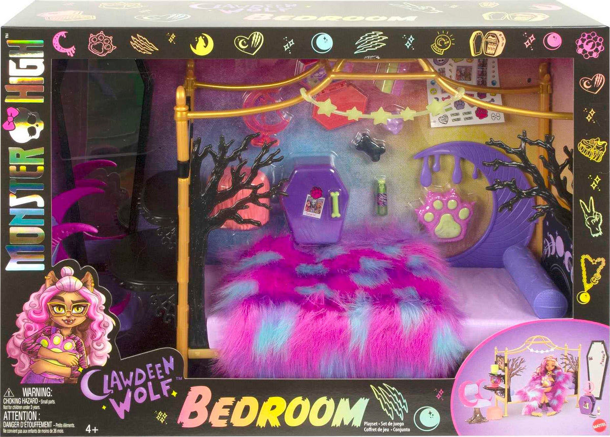 Playset with Doll House Furniture & Toy Accessories B47032