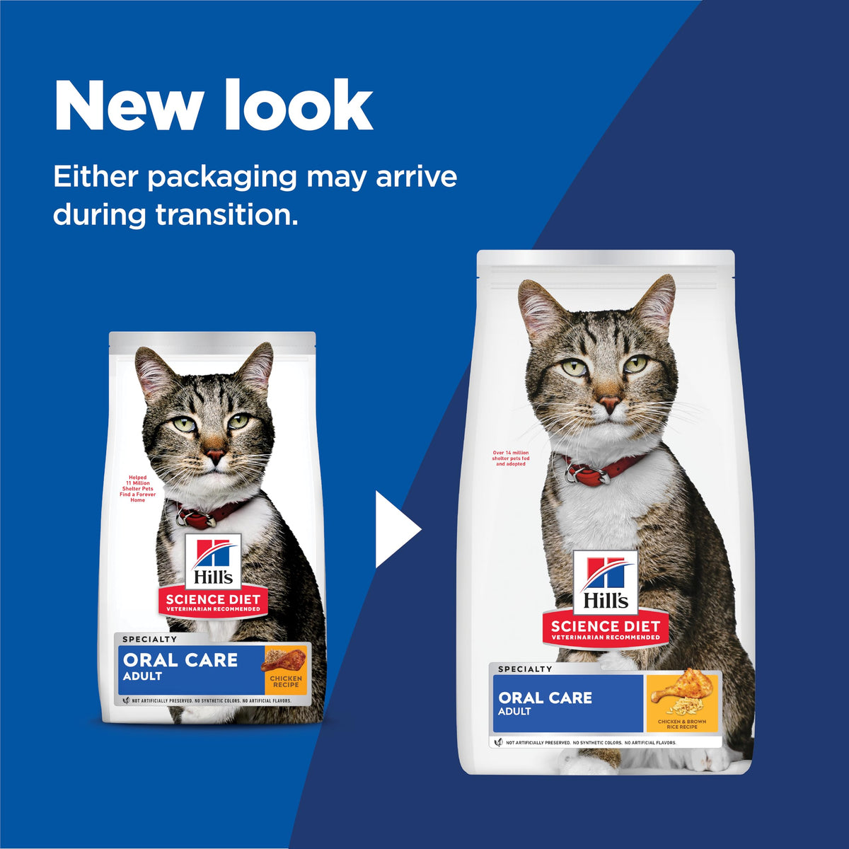 Adult Oral Care Dry Cat Food I1051
