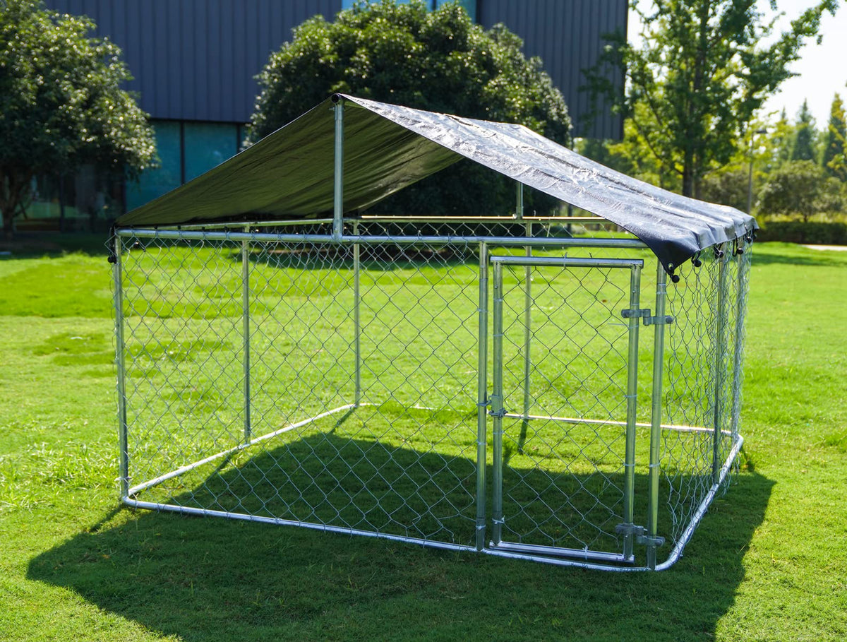 78"x 78" Heavy Duty Steel Dog Kennel V621835