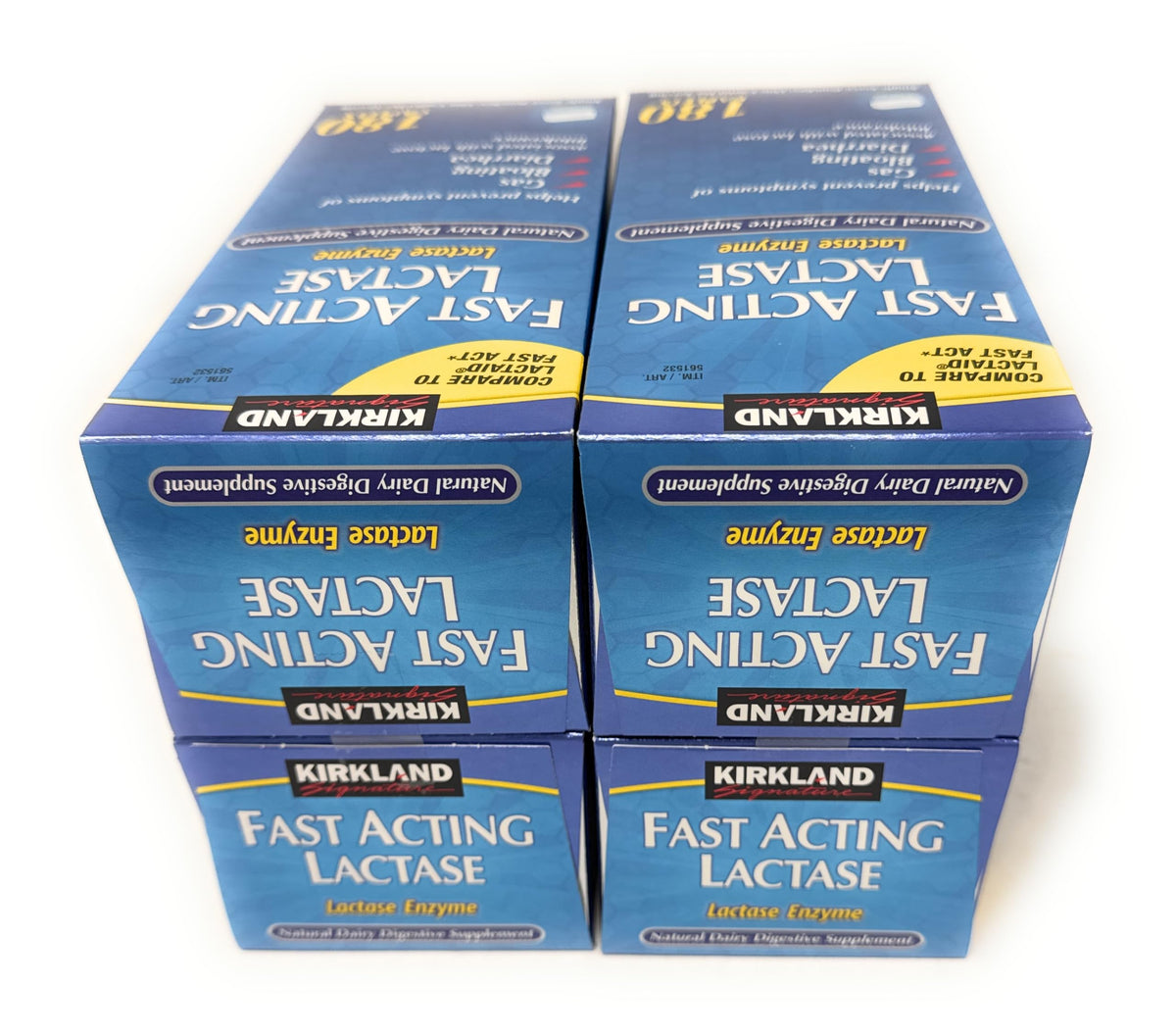 Fast Acting Lactase 720 Caplets 4 Pack C8764