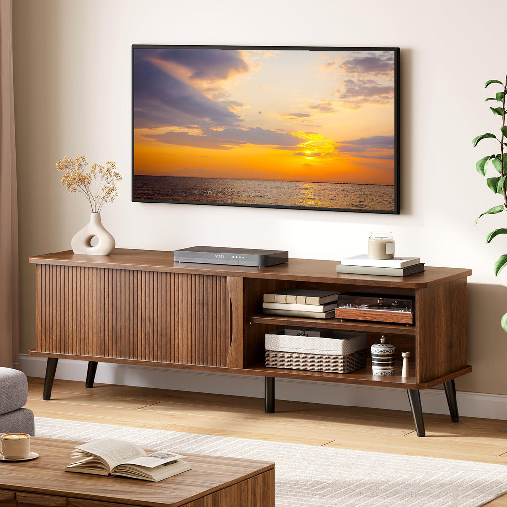 Mid Century Modern TV Stand with Storage Z198685