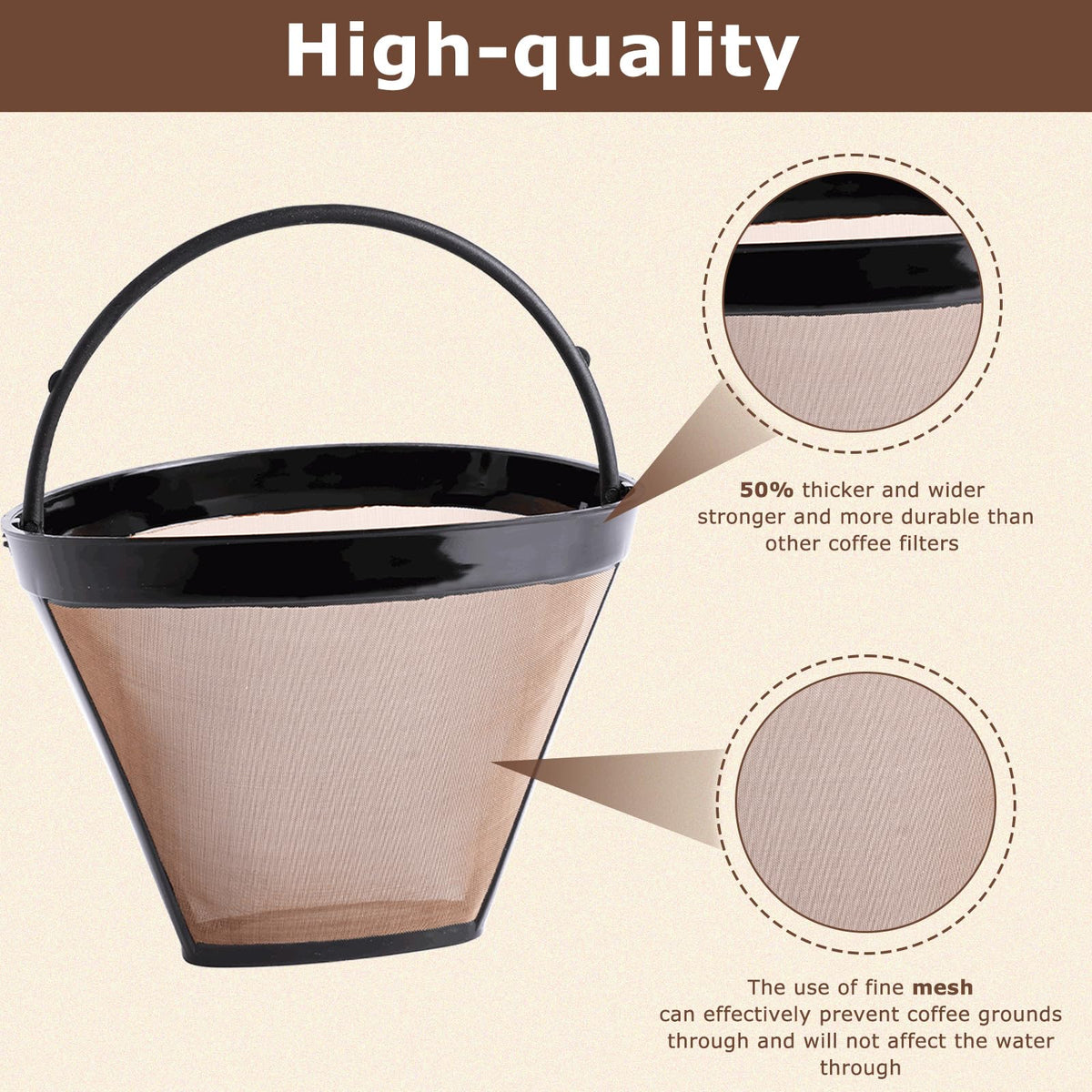 Reusable Coffee Filter 8-12 Cup P565667