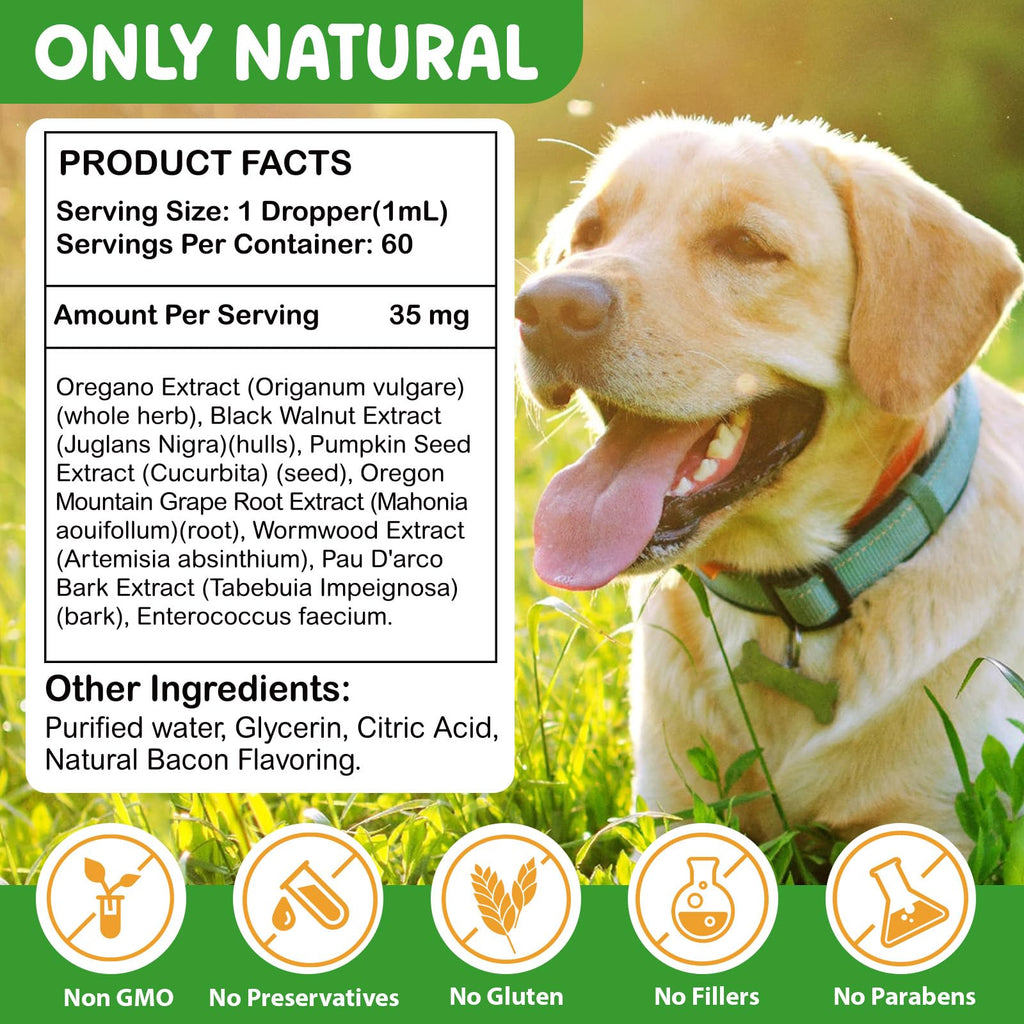 2 Fl Oz Herbal Digestive Support for Dogs T37816