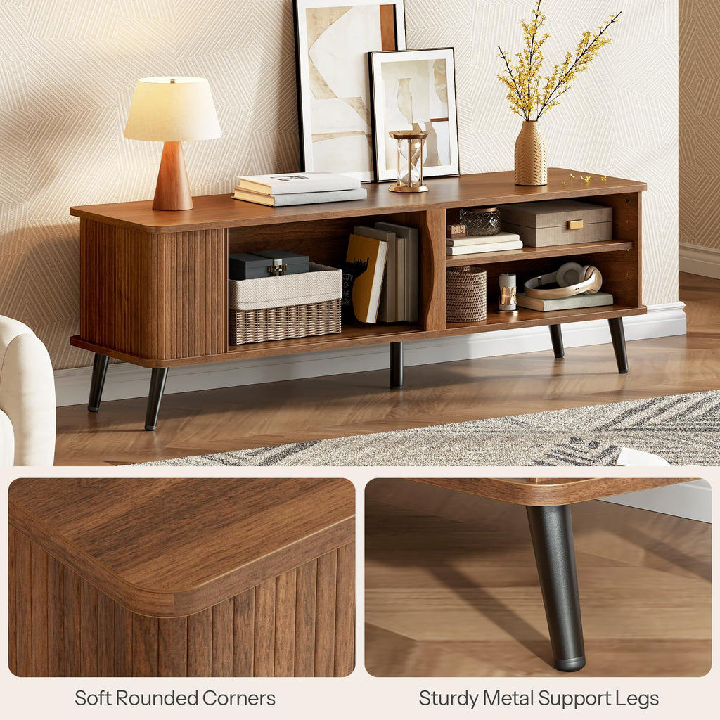 Mid Century Modern TV Stand with Storage Z198685
