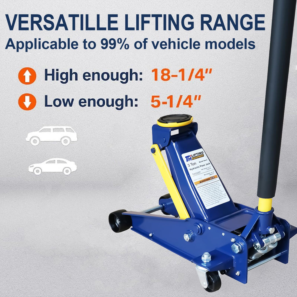 3 Ton Low Profile Hydraulic Floor Jack G451