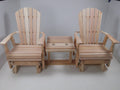 6 Foot Natural Cedar Settee Glider P7880