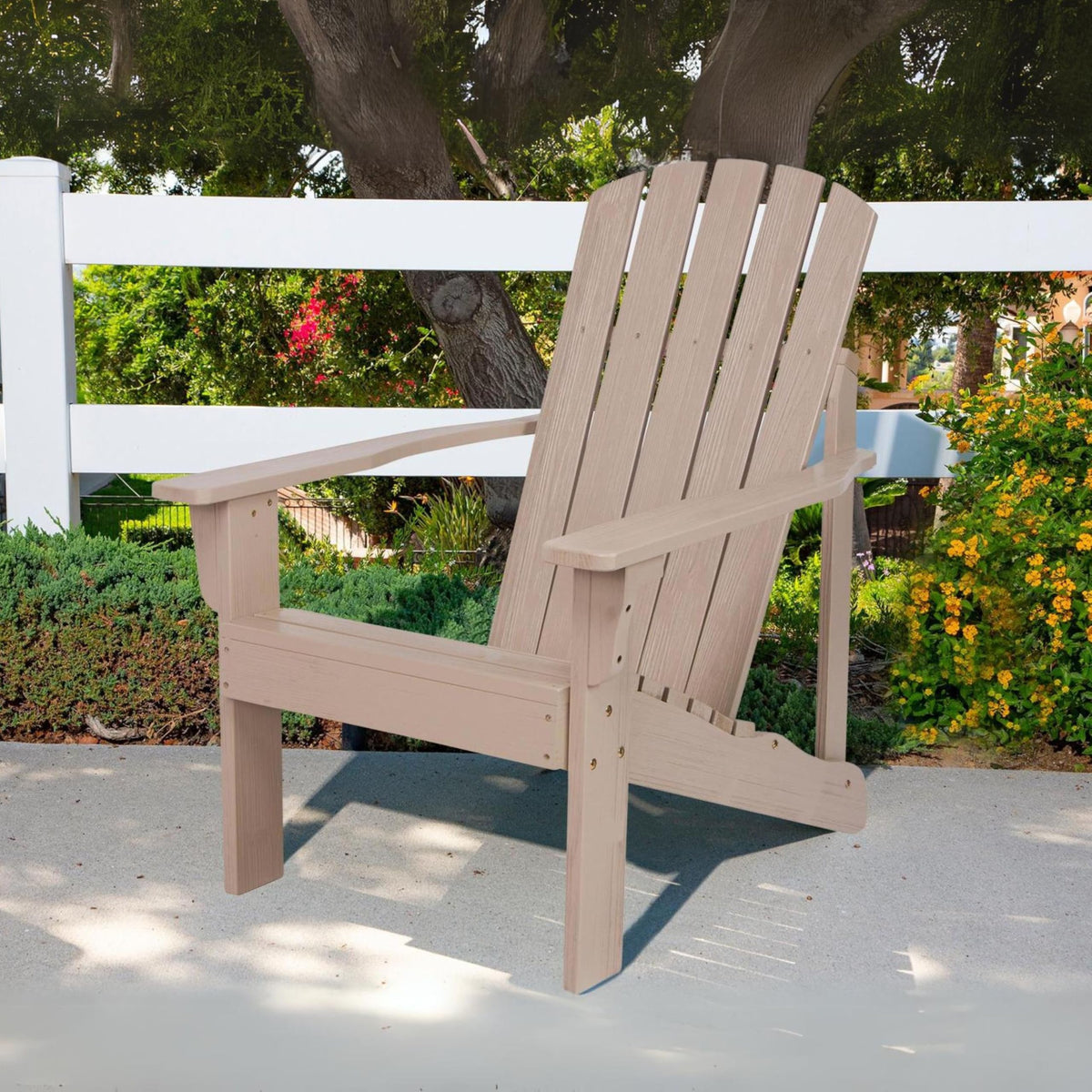 Wooden Adirondack Chair J136